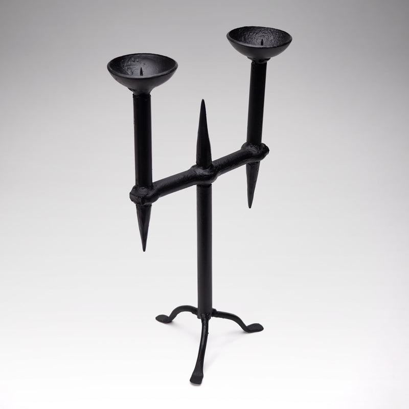 Brutalist candle holder