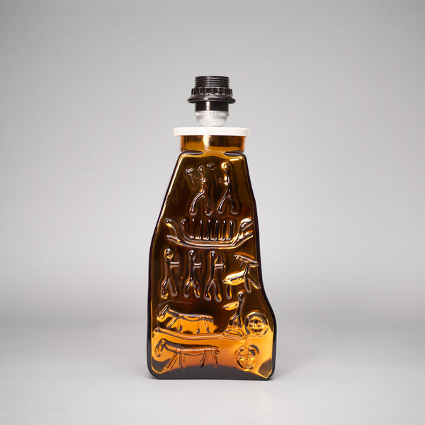 Gustav Leek glass lamp