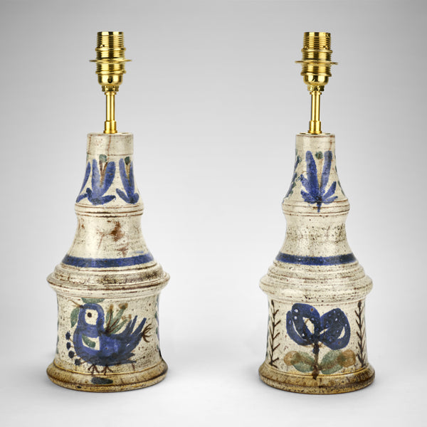 Gustave Reynaud<br> (Le Mûrier) pair of lamps - Pulper & Cobbs