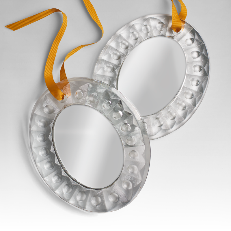 Scandinavian glass wall mirrors - Pulper & Cobbs
